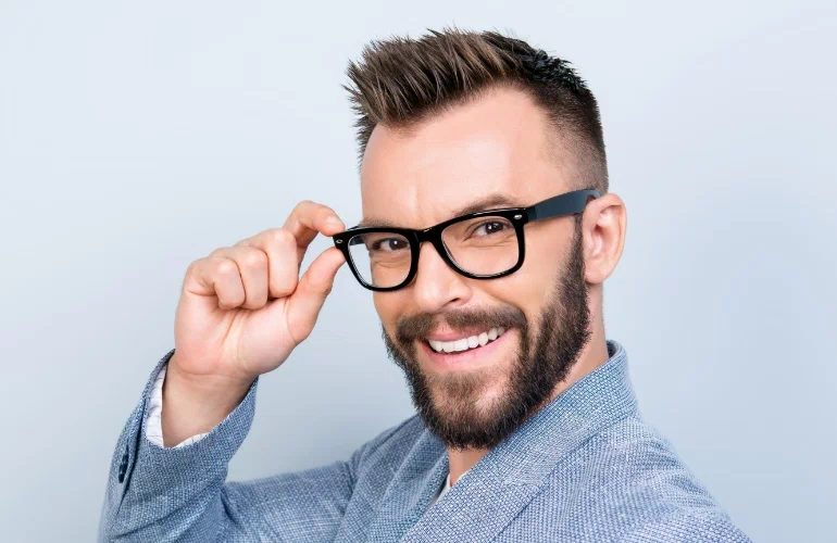 okulary męskie